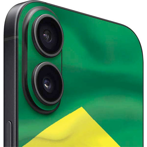 Brazil Flag iPhone 16 Skin